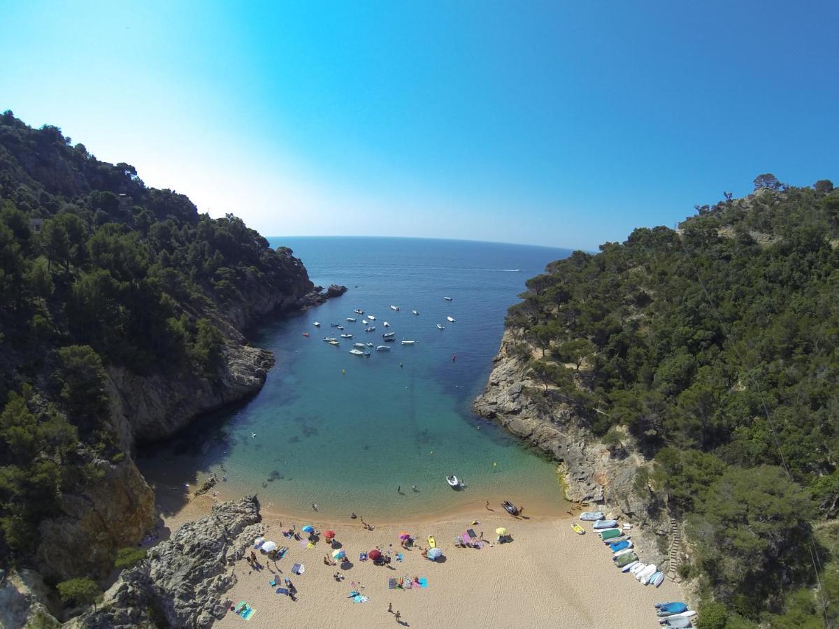 Pola Giverola Camp Tossa de Mar Kültér fotó